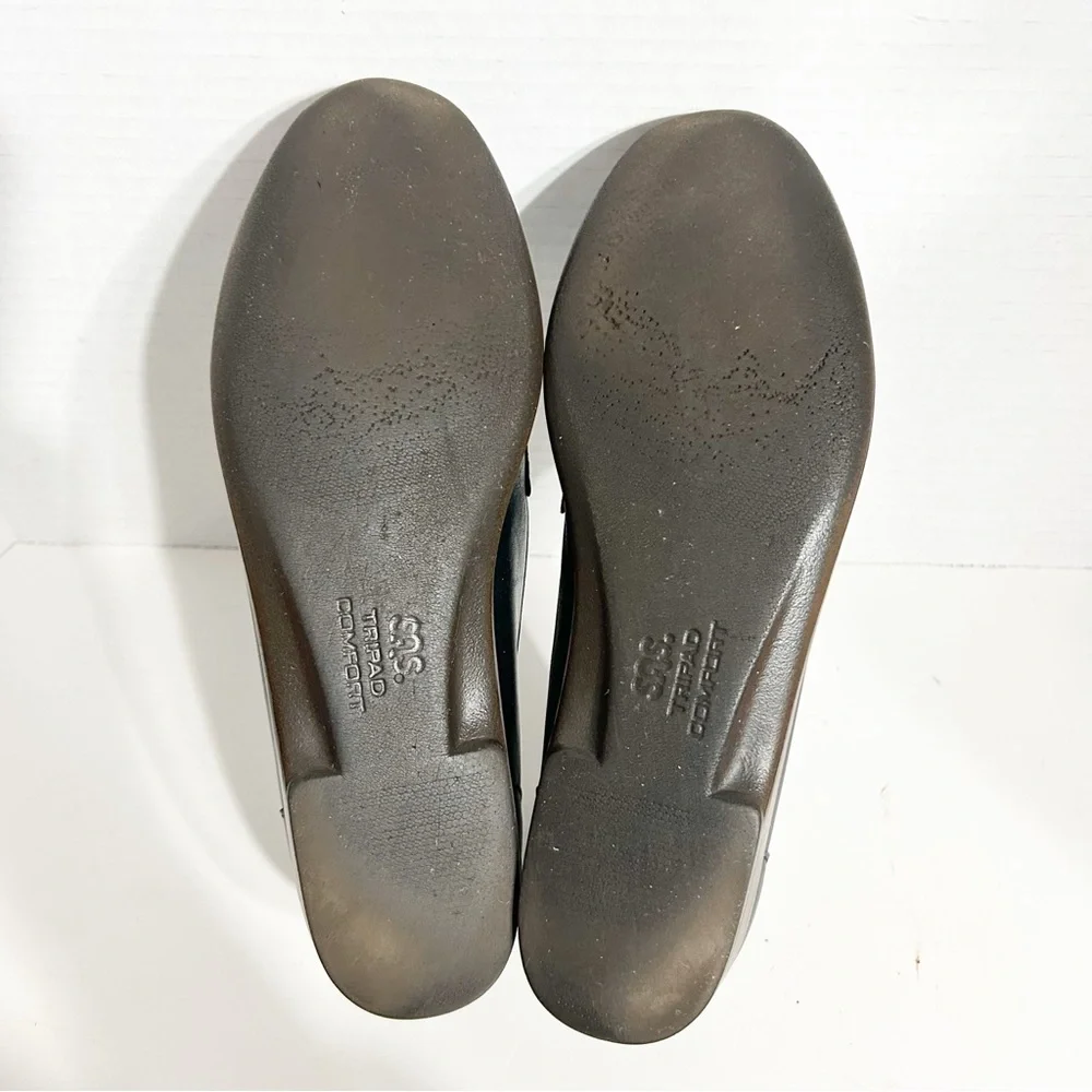 SAS Tripad Leather Slip On Penny Loafers Comfort Shoes Penny Slot Size 8.5 N